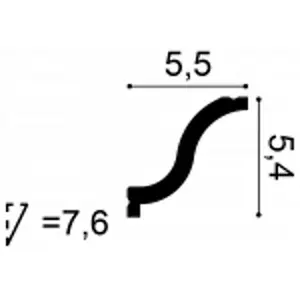 Orac Decor CX108 Coving Lightweight 8 Pack - 16 Metres