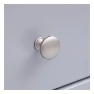 Biccari 5 Drawer Chest of Drawers Chrome Knob