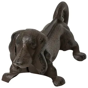 Woodside Cast Iron Sausage Dog Boot Scraper