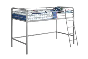 Midsleeper Bunk Bed Silvergrey, Single