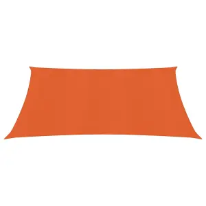 Berkfield Sunshade Sail 160 g/m2 Orange 2x2.5 m HDPE