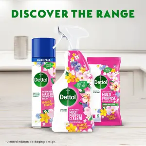 Dettol Antibacterial Multipurpose Cleaner Flower Power 750ML (Pack Of 6)