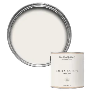 Laura Ashley Dove Grey White Matt Emulsion paint, 2.5L