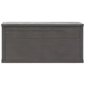 Berkfield Garden Storage Box 280 L Brown