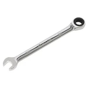 Sealey Ratchet Combination Spanner 72 Teeth Chrome Vanadium Steel 11mm RCW11