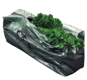 Set of 2 Extra Strong Xmas Tree And Decorations Storage Zip Bag