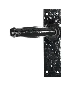 From The Anvil Black Lever Latch Set