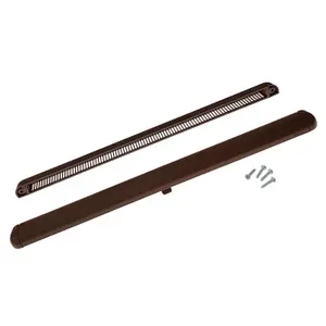 Simon Framevent Trickle Vent (5 Pack) - 3180EA (400mm), Brown