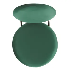 Medallion Upholstered Dining Chair Bootle Green