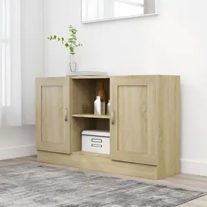 120 Cm Wide Sideboard Natural