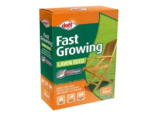 Doff - Fast Acting Lawn Seed With Procoat - 1kg