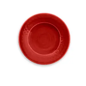 Purely Home Crackle Red Melamine Side Plate