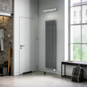 Terma 230V 1kW Salt n Pepper Smart Vertical Oil-filled radiator