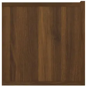 Berkfield TV Cabinets 2 pcs Brown Oak 80x30x30 cm Engineered Wood