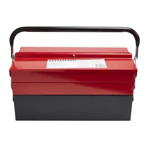 Black & red 17in Toolbox