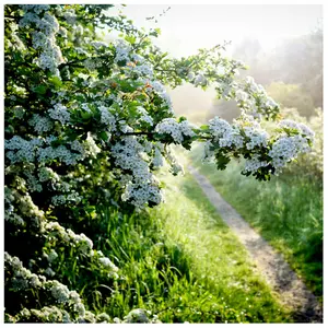 1 Hawthorn Hedging Plant 20-30cm Tall In 1L Pot ,Wildlife Friendly Hawthorne Hedge 3FATPIGS