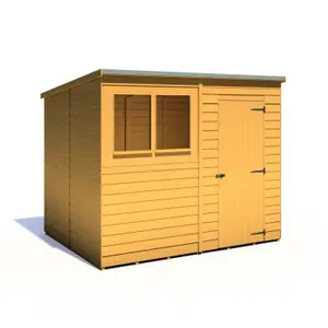 Shire 8x6 Overlap Pent Shed with Window