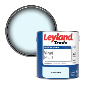 Leyland Trade Vinyl Matt Walls & Ceilings Emulsion Paint (S 0510-R90B) 2.5L