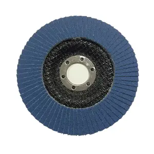 HomeSmart 25 Packs 115mm Flap Disc 120 Grit Zirconium Oxide for Angle Grinder to Sanding Grinding