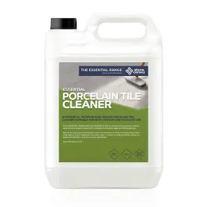 Stonecare4U - Porcelain Tile Cleaner (5L) - Professional-Grade Cleaner Suitable for Internal & External Use On Porcelain