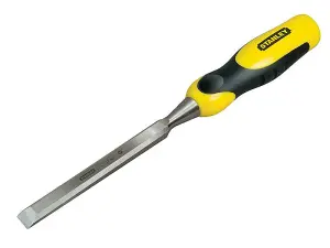 Stanley 0-16-877 DYNAGRIP Bevel Edge Chisel with Strike Cap 18mm 3/4in STA016877