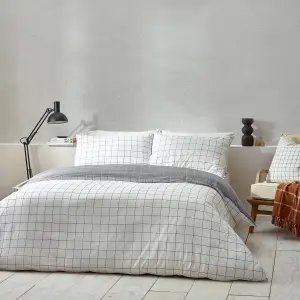 Yard Howarth Check Reversible Duvet Cover Set