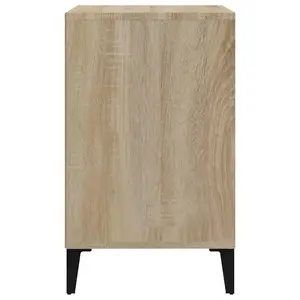 Berkfield Shoe Cabinet Sonoma Oak 102x36x60 cm Engineered Wood