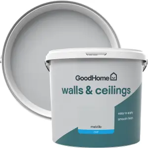 GoodHome Walls & ceilings Melville Matt Emulsion paint, 5L