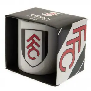 Fulham FC Ceramic Mug White/Black/Red (One Size)