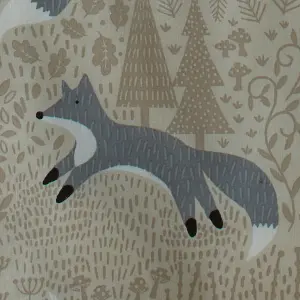 Foraging Fox Brushed Duvet Cover Set