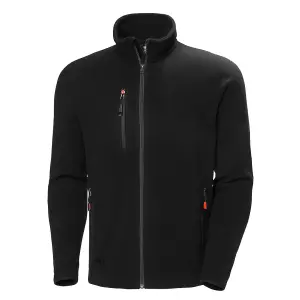 Helly Hansen Workwear Oxford Fleece Jacket (Black)  (Large)