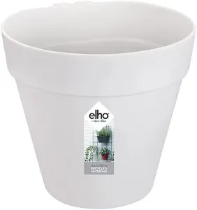 Elho Loft Urban Green Wall Single 15cm Plastic Plant Pot in White