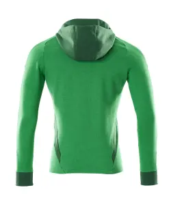 Mascot Accelerate Modern Fit Hoodie with Zipper (Grass Green/Green)  (XXXX Large)