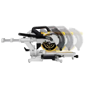 Dewalt DCS365M2 18v XPS 184mm Mitre Saw + 2 x 4.0ah Battery + DCV586M Vacuum