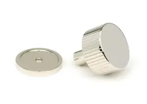 From The Anvil Polished Nickel Judd Cabinet Knob - 32mm (Plain)