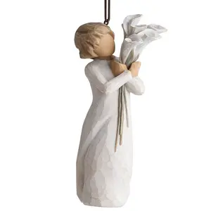 Beautiful Wishes Ornament Hanging Figurine