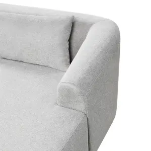 Corner Sofa SVANSELE Grey Fabric Left Hand