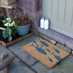 Fish  Coir Doormat (60 x 40cm)