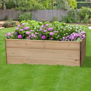 Greena Rectangular Raised Bed 45 cm High, 60 x 120cm