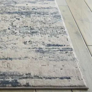 Beige Abstract Grey Abstract Luxurious Modern Easy to clean Rug for Dining Room Bed Room and Living Room-239cm (Circle)