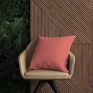 Coral Pink Outdoor Cushion 60cm x 60cm