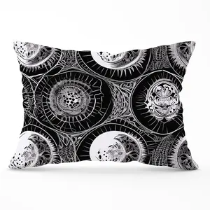 Black White Moon and Sun Cushions 33cm x 48cm