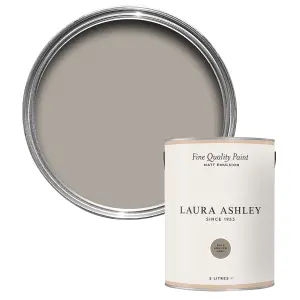 Laura Ashley Pale French Grey Matt Emulsion paint, 5L