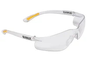 Contractor Pro Toughcoat Safety Glasses - Clear