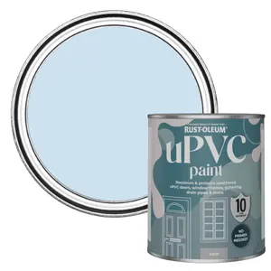 Rust-Oleum Powder Blue Satin UPVC Paint 750ml