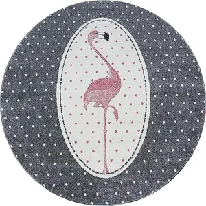 Pink Flamingo Rug - Kids - 80x150cm