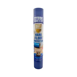 Hippo Hard Floor Surface Protector 600mm x 25m Blue