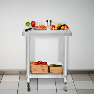 Catering Workbench Table - 60cm x 45cm x 86cm