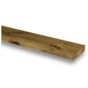 PACK OF 10 (Total 10 Units) - 47mm x 225mm (9x2) C16 Green Treated Regularised Timber Carcassing - 2.4m Length