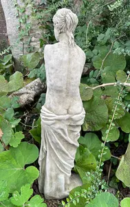 Venus De Milo Stone Garden Statue Outdoor Ornament Greek Roman Lady Sculpture